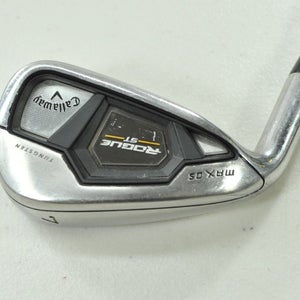 LEFT HANDED Callaway Rogue ST Max OS Single 7 Iron Regular Flex Graphite #204878