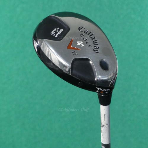 Callaway FT-Hybrid Neutral 23 Hybrid 4 Iron Factory True Temper Steel Uniflex