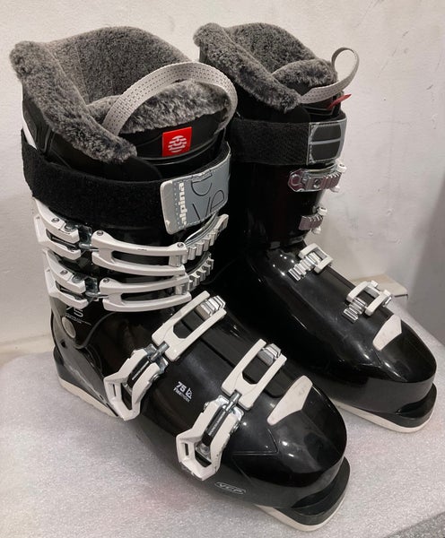 Mondo 26 & 26.5 Women's Alpina Eve 75 Ski Boots Soft Flex (Used)(SY2364)