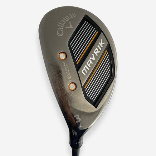 Callaway Mavrik 3 Hybrid 18° Left Handed Regular Flex Graphite Shaft