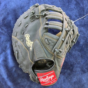 Black Rawlings Renegade LH First Base Baseball Glove 12.5" (Used)
