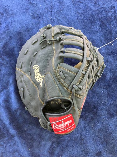 Black Rawlings Renegade LH First Base Baseball Glove 12.5" (Used)