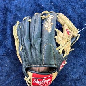 Black Rawlings Prodigy RH Infield Baseball Glove 11.5" (Used)