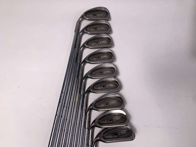 Ping Eye 2 Iron Set 2-PW Black Dot Karsten Regular Steel Mens LH