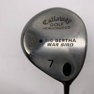 Callaway Big Bertha Warbird 7 Fairway Wood 21* RCH 96 Regular Mens RH