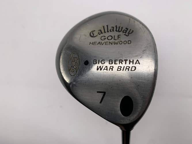 Callaway Big Bertha Warbird 7 Fairway Wood 21* RCH 96 Regular Mens RH