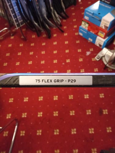 Senior 75 Flex CCM RibCor Trigger 9 Pro Right Handed Hockey Stick P29 (New)