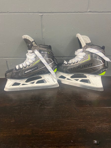 2021 Bauer Elite Hockey Goalie Skates Regular Width Size 2 (Used)