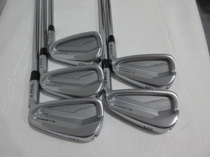 Ping Blueprint S Iron Set - 5-9 - DG 105 S300 Stiff Steel - Black Dot - MINT