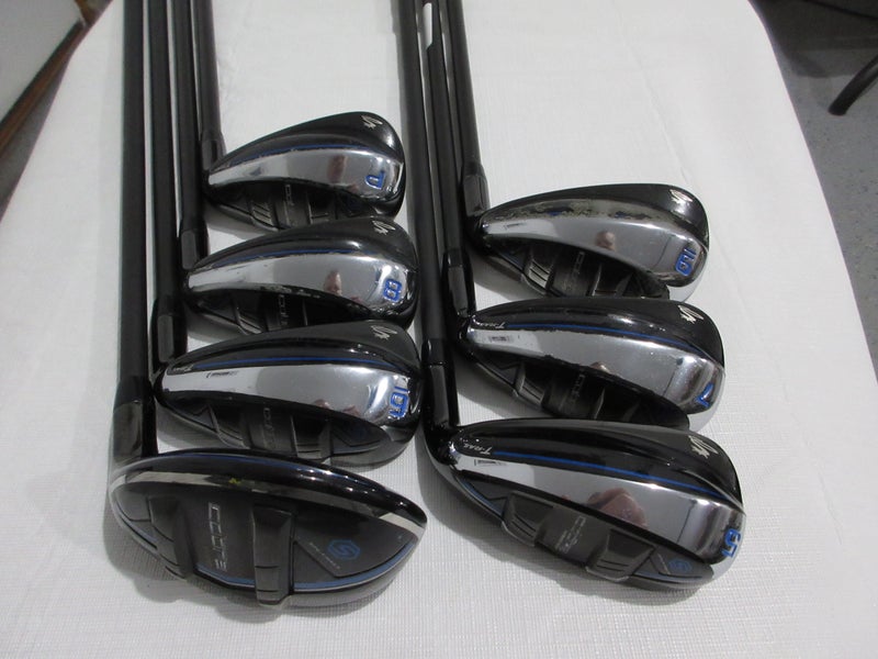 Cobra T-Rail 2 Iron Set - 4H, 5-PW - Senior Flex Graphite