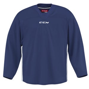 New CCM 6000 Series Quicklite Practice Jersey Royal | Junior L/XL | #888600656571