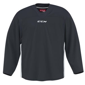 New CCM 6000 Series Quicklite Practice Jersey Black | Senior Goalie | #888600657448
