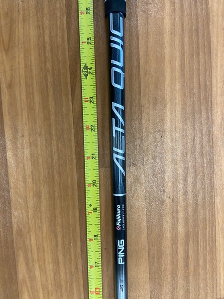 Fujikura Alta Quick Shaft 45G Graphite Shaft Designed with Ping