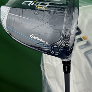 TaylorMade Qi10 MAX Driver 9* Speeder NX 50 Senior A-Flex w/ Cover RH NEW!