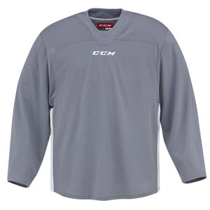New CCM 6000 Series Quicklite Practice Jersey Mystic Grey | Junior S/M | #888600656809