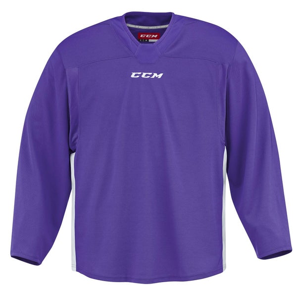 New CCM 6000 Series Quicklite Practice Jersey Violet | Junior L/XL | #888600658605
