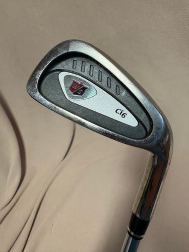 Men's 6 Iron Wilson Staff Right Handed Regular Flex Steel Shaft (Used)