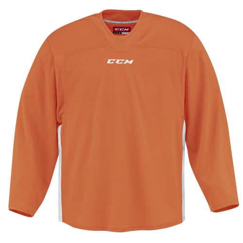 New CCM 6000 Series Quicklite Practice Jersey Orange | Senior L | #888600657547