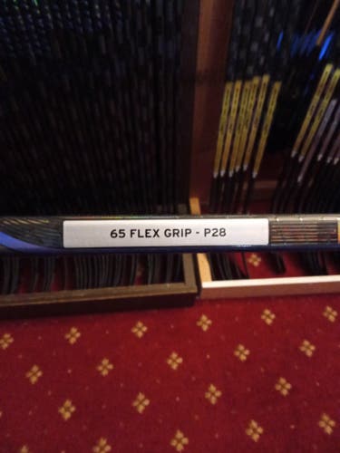 Intermediate 65 Flex CCM RibCor Trigger 9 Pro Left Hand Hockey Stick P28 (New)