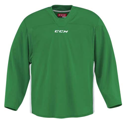 New CCM 6000 Series Quicklite Practice Jersey Kelly Green | Senior Goalie | #888600657165