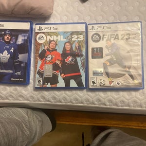 Sony PS5 Games: NHL 22&23 and FIFA 23