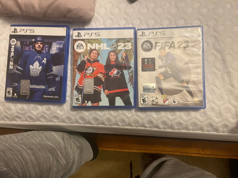 Sony PS5 Games: NHL 22&23 and FIFA 23