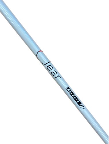 Men's Clear Shaft Stiff Flex Graphite Shaft (New)