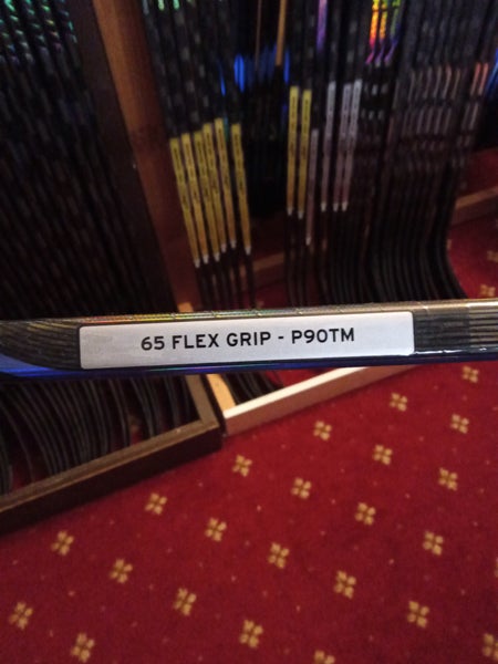 Intermediate 65 Flex CCM RibCor Trigger 9 Pro Left Hand Hockey Stick P90TM (New)