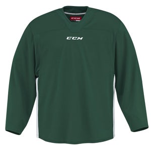 New CCM 6000 Series Quicklite Practice Jersey Dark Green | Senior L | #888600657684