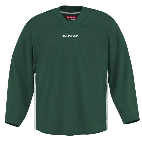 New CCM 6000 Series Quicklite Practice Jersey Dark Green | Senior L | #888600657684