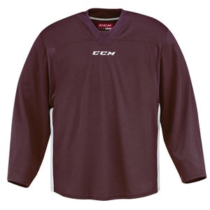 New CCM 6000 Series Quicklite Practice Jersey Maroon | Senior XL | #888600657271