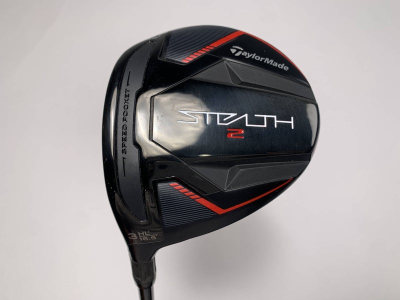 TaylorMade Stealth 2 3 Fairway Wood 16.5* Fujikura Ventus TR 5-R Regular LH