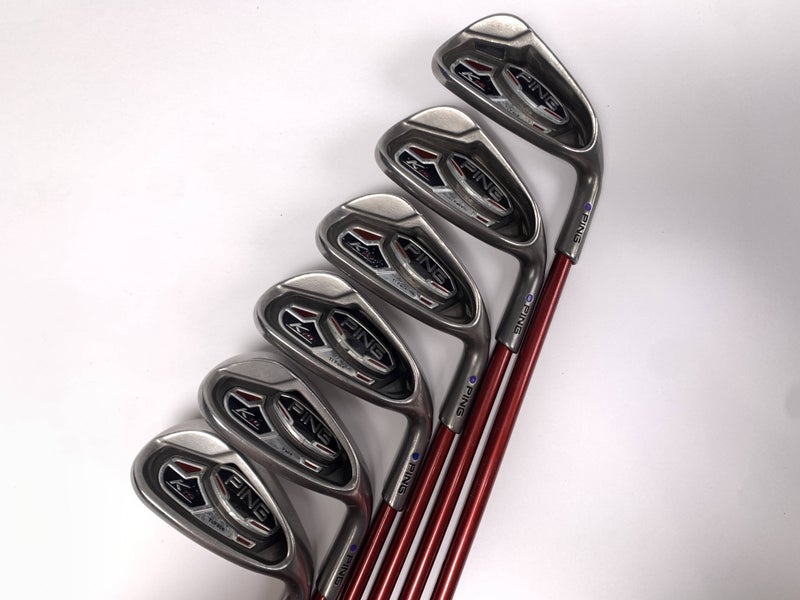 Ping K15 Iron Set 7-PW+SW+LW Purple Dot 1.5* Flat TFC149 Regular RH