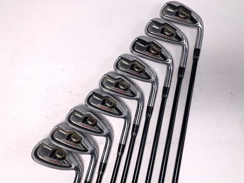 TaylorMade Tour Burner Iron Set 4-PW+GW+SW REAX 65g Stiff RH +1''