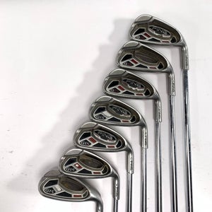 Ping G15 Iron Set 5-PW+SW White Dot 3* Up AWT Regular RH Midsize Grips