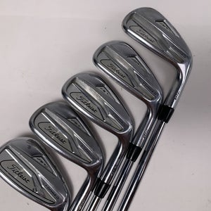 Titleist 718 AP2 Iron Set 6-PW True Temper AMT Tour White S300 Stiff Steel RH