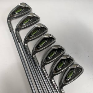 Ping Rapture Iron Set 6-PW+GW+SW Green Dot 2* Up TFC 909 Soft Regular Senior LH