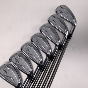 Callaway Elyte HL Iron Set 4-PW AeroTech SteelFiber i110 CW Stiff RH