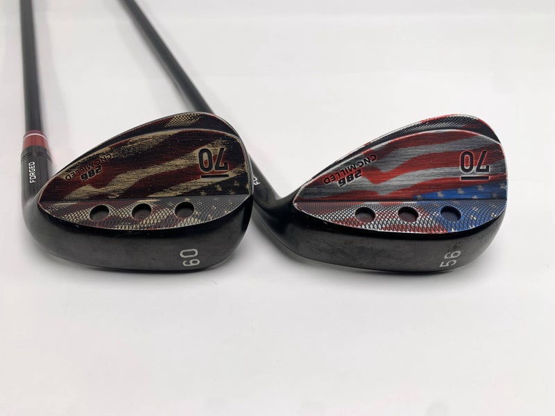 Sub 70 286 Forged Black USA Wedge Set 56* | 60* KBS Tour Graphite Iron 60 RH