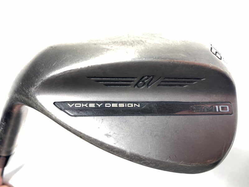 Titleist Vokey SM10 Nickel Lob Wedge LW 12 Bounce D-Grind Wedge Steel Mens LH
