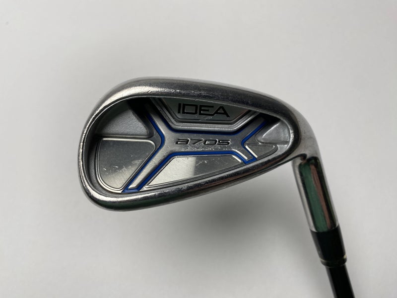Adams Idea A7 OS Single 9 Iron Grafalloy ProLaunch AXIS Senior Graphite Mens RH