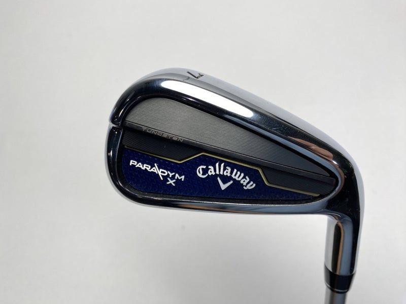 Callaway Paradym X Single 7 Iron Aldila Ascent 50g Senior Graphite Mens RH
