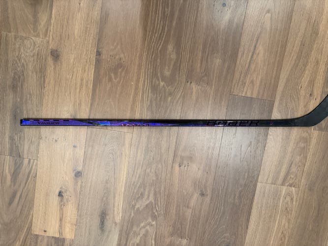 Custom Purple Junior Bauer Twitch Left Hand Hockey Stick P28 (Used)