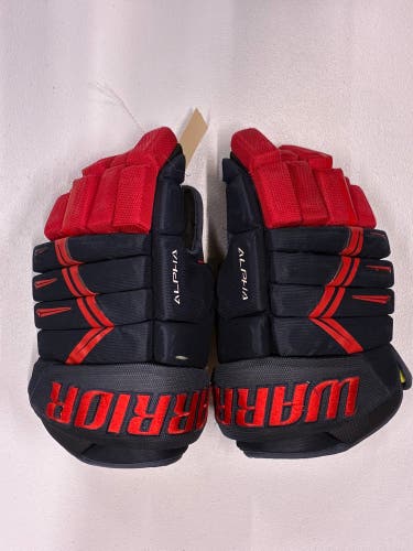 Blue Senior Warrior Alpha DX3 Gloves 14" (Used)