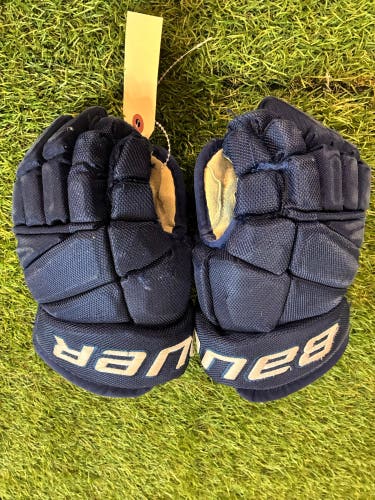 Blue Junior Bauer Vapor team pro Gloves 11" (Used)