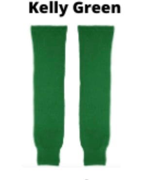 5 Pairs of Kelly Green Senior 28” CCM S100p Socks (New)