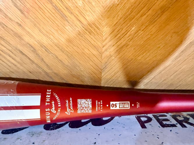 COMBAT MFG PERFORMANCE "STANG" SPEC-A1 BBCOR BAT (-3) 30 oz 33" (New)