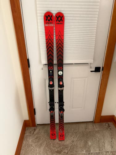 2023 Volkl Racetiger GS 158 cm Skis With Bindings (Used)
