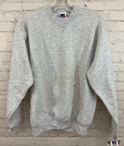 Russell Athletic Youth NUBLEND Heavyweight Sweatshirt Light Heather Grey XL