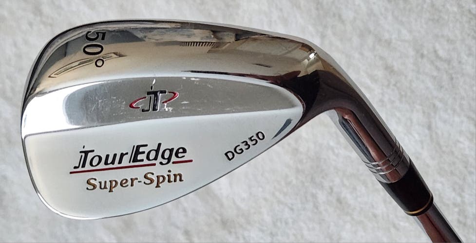Tour Edge Super Spin DG350 50° Wedge RH; Steel Shaft